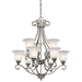 Kichler KK43226NI Brushed Nickel Mid Sized Chandelier