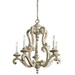 Kichler KK43256DAW Distressed Antique White Mid Sized Chandelier