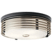 Kichler KK43293BK Black Flush Mount Ceiling Light