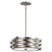 Kichler KK43301NI Brushed Nickel Drum Pendant