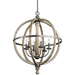 Kichler KK43327DAG Distressed Antique Gray Entrance / Foyer Pendant