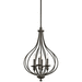 Kichler KK43332OZ Olde Bronze Entrance / Foyer Pendant