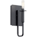 Kichler KK43363BK Black 1 Bulb Wall Sconce