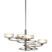 Kichler KK43365CLP Classic Pewter Mid Sized Chandelier