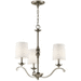 Kichler KK43391AP Antique Pewter Mini Chandelier