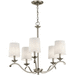 Kichler KK43392AP Antique Pewter Mid Sized Chandelier