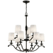 Kichler KK43393OZ Olde Bronze Mid Sized Chandelier