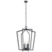 Kichler KK43495BK Black Entrance / Foyer Pendant