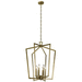 Kichler KK43495NBR Natural Brass Entrance / Foyer Pendant