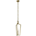 Kichler KK43497NBR Natural Brass Mini Pendant