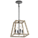 Kichler KK43519DAG Distressed Antique Gray Entrance / Foyer Pendant