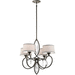 Kichler KK43565OZ Olde Bronze Mid Sized Chandelier