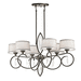 Kichler KK43569OZ Olde Bronze Mini Chandelier