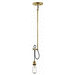 Kichler KK43589NBR Natural Brass Mini Pendant