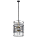 Kichler KK43596BK Black Entrance / Foyer Pendant