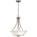 Kichler KK43635NI Brushed Nickel Up Light Pendant