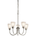 Kichler KK43638NI Brushed Nickel Mini Chandelier