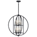 Kichler KK43643BK Black Entrance / Foyer Pendant