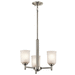 Kichler KK43670NI Brushed Nickel Mini Chandelier