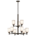 Kichler KK43672OZ Olde Bronze Mid Sized Chandelier