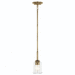 Kichler KK43674NBRCLR Natural Brass Mini Pendant