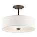 Kichler KK43675OZ Olde Bronze Semi Flush Mount Ceiling Light