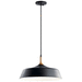 Kichler KK43683BK Black Down Light Pendant