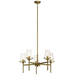 Kichler KK43694NBR Natural Brass Mid Sized Chandelier