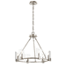 Kichler KK43701CLP Classic Pewter Mid Sized Chandelier