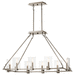 Kichler KK43703CLP Classic Pewter Linear Pendant