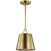 Kichler KK43743NBR Natural Brass Down Light Pendant