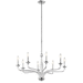 Kichler KK43809CH Chrome Mid Sized Chandelier