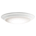 Kichler KK43846WHLED30B White Flush Mount Ceiling Light