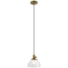 Kichler KK43850NBR Natural Brass Mini Pendant