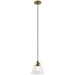 Kichler KK43851NBR Natural Brass Mini Pendant