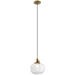 Kichler KK43852NBR Natural Brass Mini Pendant