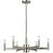 Kichler KK43859SN Satin Nickel Mid Sized Chandelier