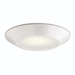 Kichler KK43873WHLED27B White Flush Mount Ceiling Light