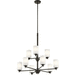 Kichler KK43924OZ Olde Bronze Mid Sized Chandelier