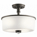 Kichler KK43926OZ Olde Bronze Semi Flush Mount Ceiling Light