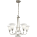 Kichler KK43938NI Brushed Nickel Mid Sized Chandelier