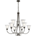 Kichler KK43939OZL16 Olde Bronze Mid Sized Chandelier