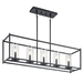 Kichler KK43995BK Black Linear Pendant