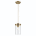 Kichler KK43996NBR Natural Brass Mini Pendant