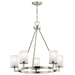 Kichler KK44036NI Brushed Nickel Mid Sized Chandelier