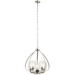 Kichler KK44060NI Brushed Nickel Mini Chandelier