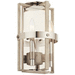 Kichler KK44292WWW White Washed Wood 1 Bulb Wall Sconce