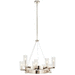 Kichler KK44315PN Polished Nickel Mid Sized Chandelier