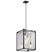 Kichler KK44334DBK Distressed Black Entrance / Foyer Pendant