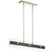 Kichler KK44344WNWLED Walnut Wood Linear Pendant